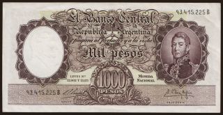 1000 pesos, 1955