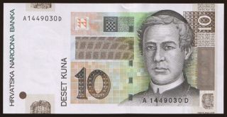 10 kuna, 2001