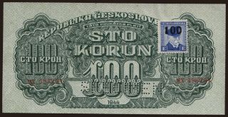 100 korun, 1944(45)