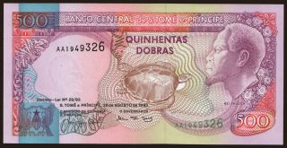 500 dobras, 1993