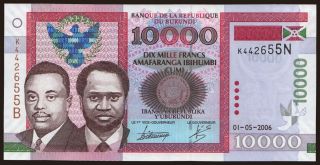 10.000 francs, 2006