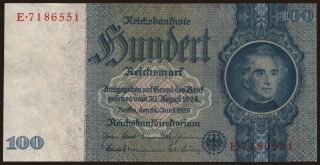 100 Reichsmark, 1935, -/E
