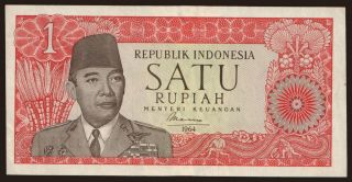 1 rupiah, 1964