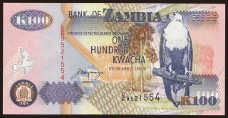 100 kwacha, 2001