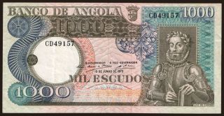 1000 escudos, 1973