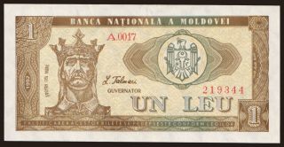1 leu, 1992