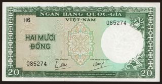 20 dong, 1965