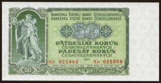 50 korun, 1953