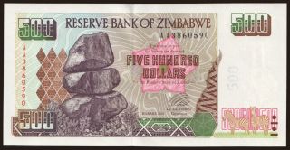500 dollars, 2001
