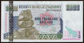 1000 dollars, 2003