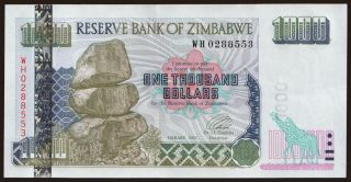 1000 dollars, 2003