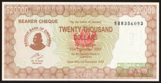 20.000 dollars, 2003