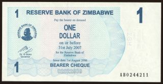1 dollar, 2006
