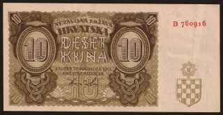 10 kuna, 1941