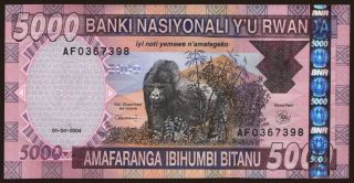 5000 francs, 2004