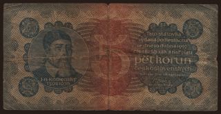 5 korun, 1921