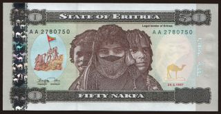 50 nakfa, 1997