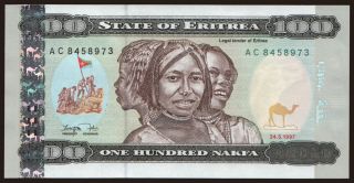 100 nakfa, 1997