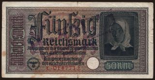 Reichskreditkassenschein, 50 Reichsmark, 1939