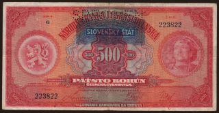 500 Ks, 1929(39)