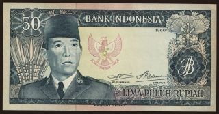 50 rupiah, 1960