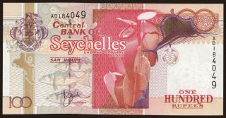 100 rupees, 2001