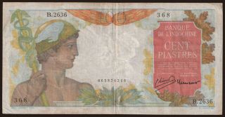 100 piastres, 1949