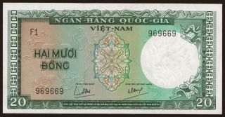 20 dong, 1965