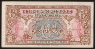 British Armed Forces, 6 pence, 1946