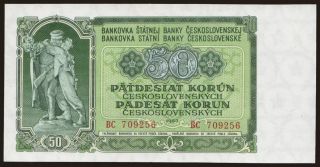 50 korun, 1953