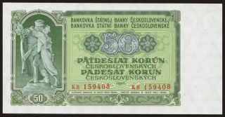 50 korun, 1953