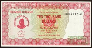 10.000 dollars, 2003