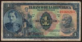 1 peso, 1947