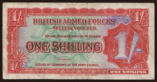 British Armed Forces, 1 shilling, 1948