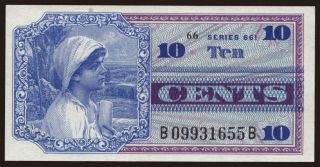 MPC, 10 cents, 1968