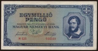 1.000.000 pengő, 1945