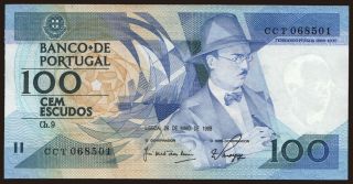 100 escudos, 1988