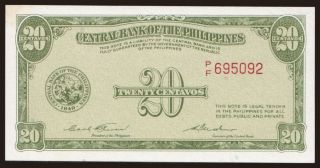 20 centavos, 1949