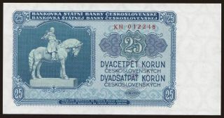 25 korun, 1953 25 korun, 1953