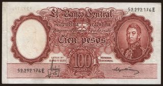 100 pesos, 1957