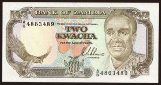 2 kwacha, 1989