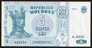 5 lei, 2005
