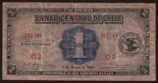 1 peso, 1933