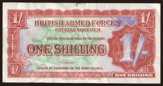 British Armed Forces, 1 shilling, 1948