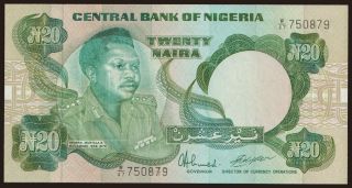 20 naira, 1984