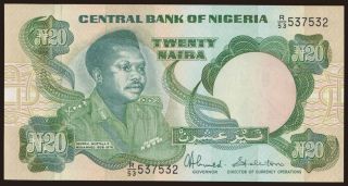 20 naira, 1984