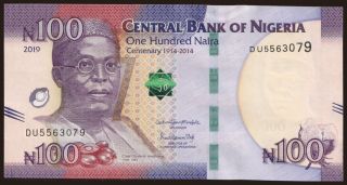 100 naira, 2019