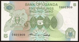 5 shillings, 1982