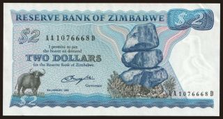 2 dollars, 1980