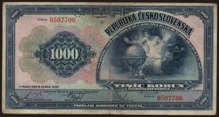 1000 korun, 1932